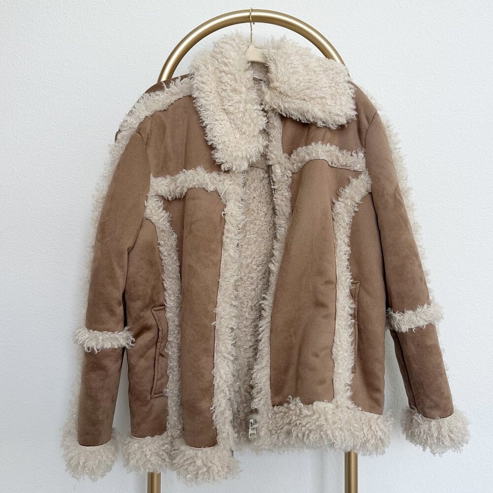 Topshop 70s style car coat
